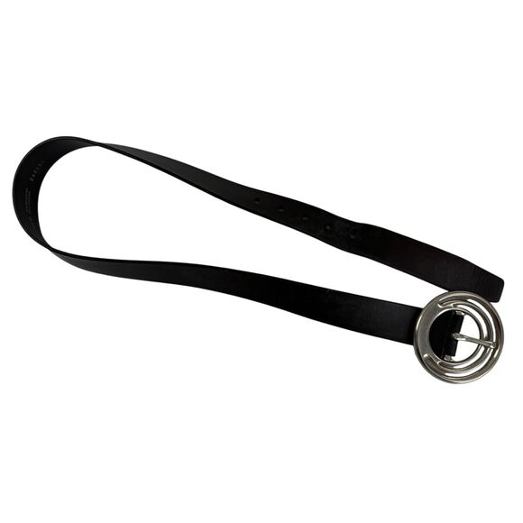 Lot of 2 Silpada Designs Genuine Leather Belt Z9027 Brown Black - Picture 2 of 9